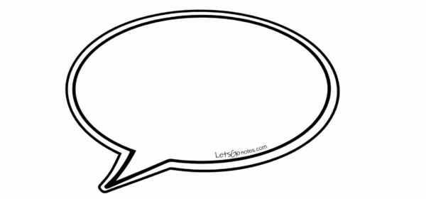 LetsGo Speech Bubble XL